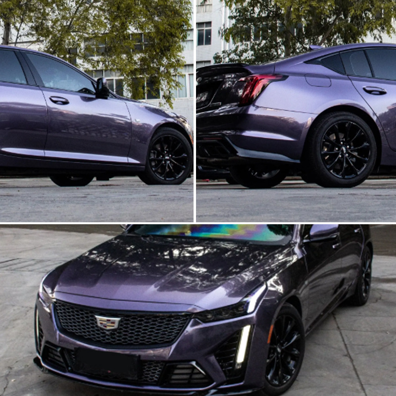 Axxpel Rosemary Purple Tpu Car Paint Color-Changing Protective Film Ppf Heat Repair Scratch Protection