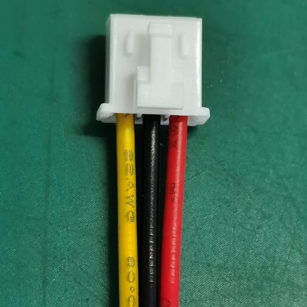 XHB带卡扣端子连接线带锁扣尾部焊锡铁氟龙硅胶耐高温LED灯线