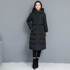 棉袄羽绒棉服加厚2025过膝外套女时尚女士中长款冬季洋气保暖修身