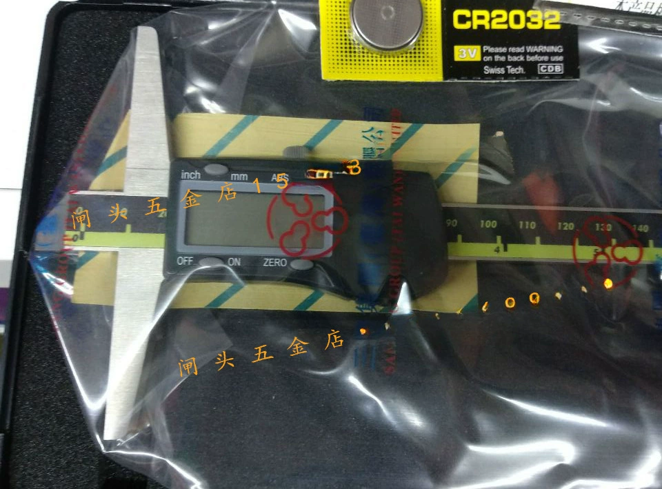 Тайваньский глубиномер SANF 0-150/200/300 мм электронный цифровой дисплей штангенциркуль с нониусом