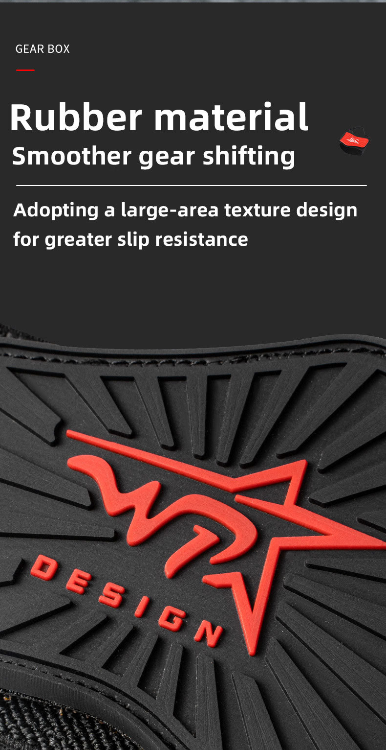 Motorcycle riding shift brake shoe cover road off-road racing pad PVC outdoor protective gear brake cover