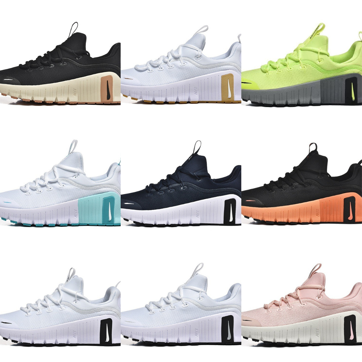 Wholesale Export Putian Free Metcon 6 Men's and Women's Sports Aerobic Training Breathable Lightweight Running Sneakers