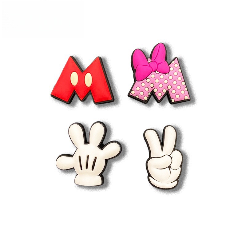 新しい下駄花シリコーン靴バックルソフト接着剤 diy 靴アクセサリー取り外し可能なアクセサリー工場卸売モール同じスタイル