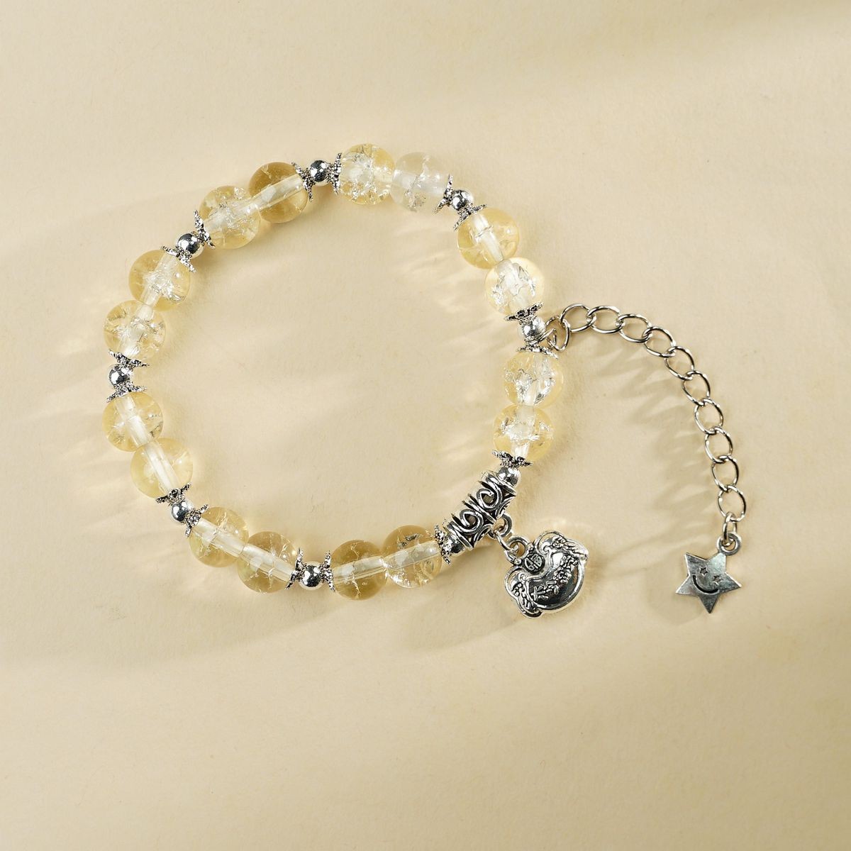 Jingdezhen pulsera de cerámica de verano mujer alta sensación galletas serie de gatos nicho diseño universal pulsera alta sensación