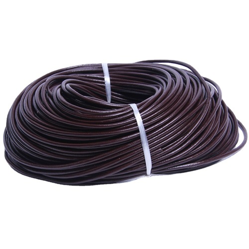 Cowhide rope genuine leather rope round cowhide rope DIY jewelry accessories retro first layer cowhide rope cowhide strip manufacturer