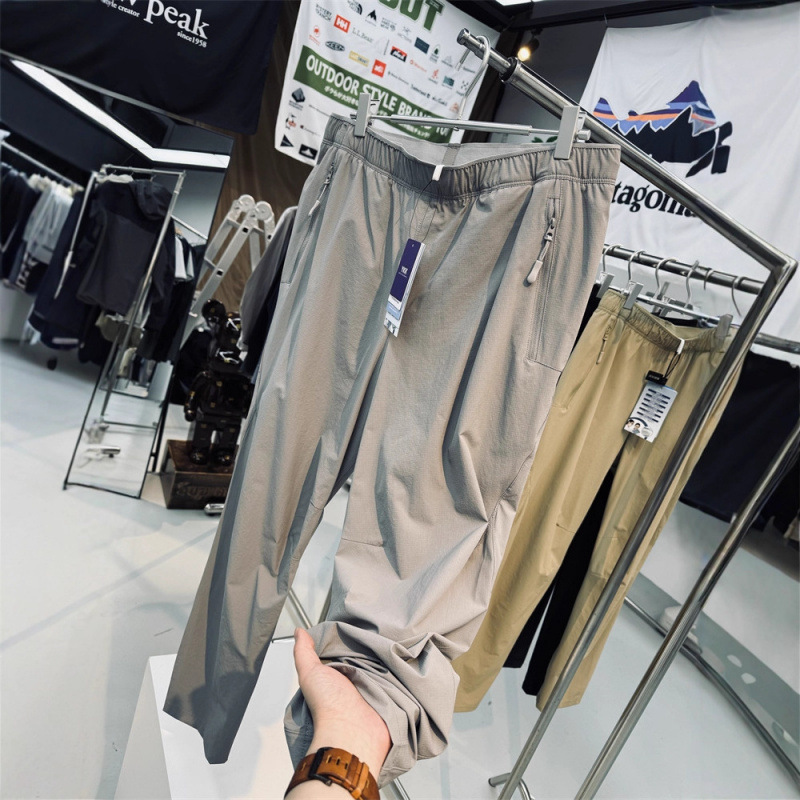 Affordable Alternative! Men's Outdoor Lightweight Softshell Pants with Anti-Tear, Quick-Dry, Breathable, and Water-Resistant Features