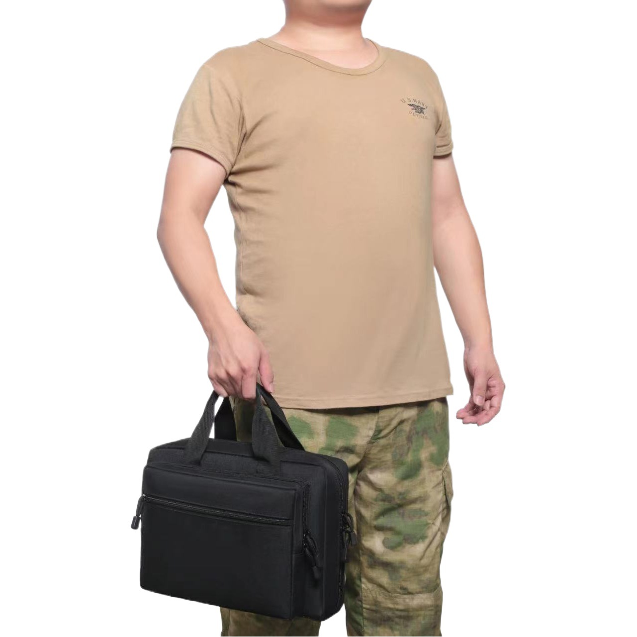 New Pistol Bag Tactical Camouflage Amazon Outdoor Supplies Computer Glock Multi-Purpose Handbag Cosmetics Bag