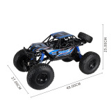 美致 Внедорожник, беспроводная высокоскоростная полноприводная радиоуправляемая машина, электрический монстр-трак, электромобиль, игрушка, транспорт, умеет карабкаться