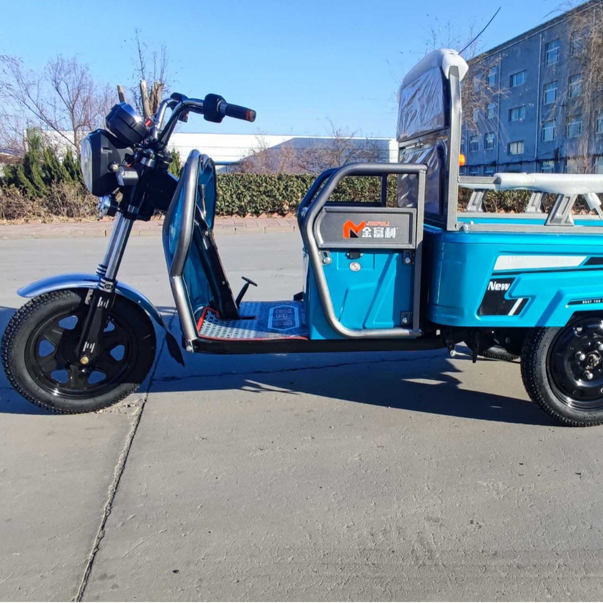 Triciclo eléctrico para personas mayores Triciclo eléctrico de pasajeros Triciclo de ocio Triciclo de motocicletas de tres ruedas