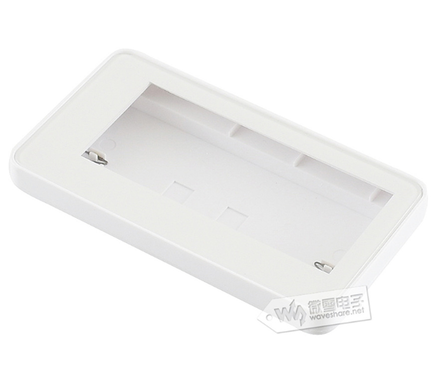 适用2.9inch e-Paper /(B)/(C) 2.9寸电子墨水屏白色外壳 ABS塑料