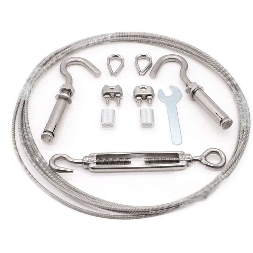 Стальной трос с пластиковым покрытием 3 мм 304 нержавеющая сталь с пластиковым покрытием пластиковая стойка для винограда стальной трос бельевая веревка почтовые расходы 5 метров