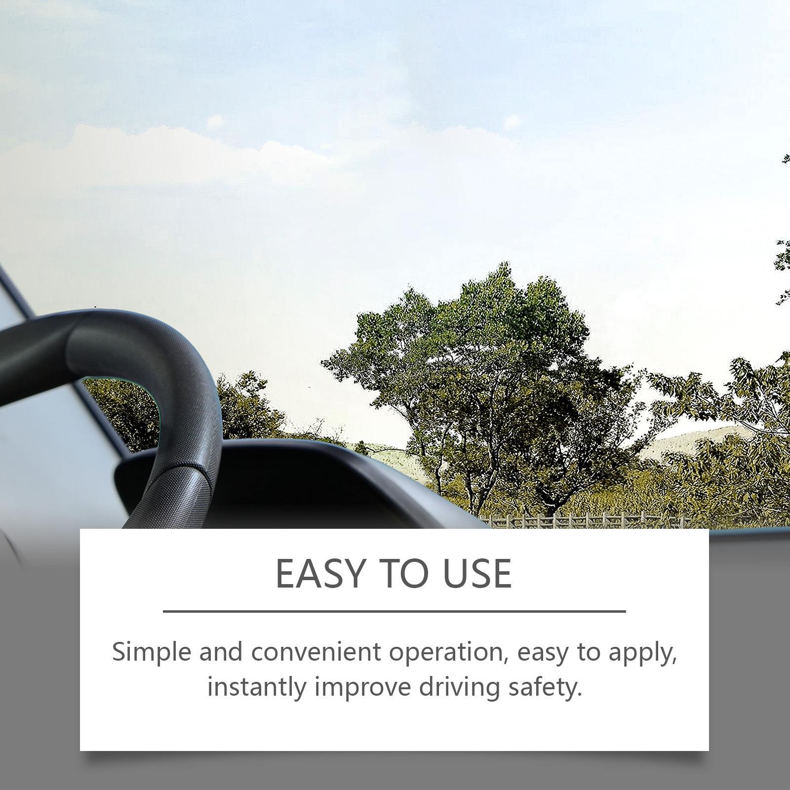 Car glass anti-fog agent windshield coating agent windshield stain removal anti-fog cleaning car coating agent