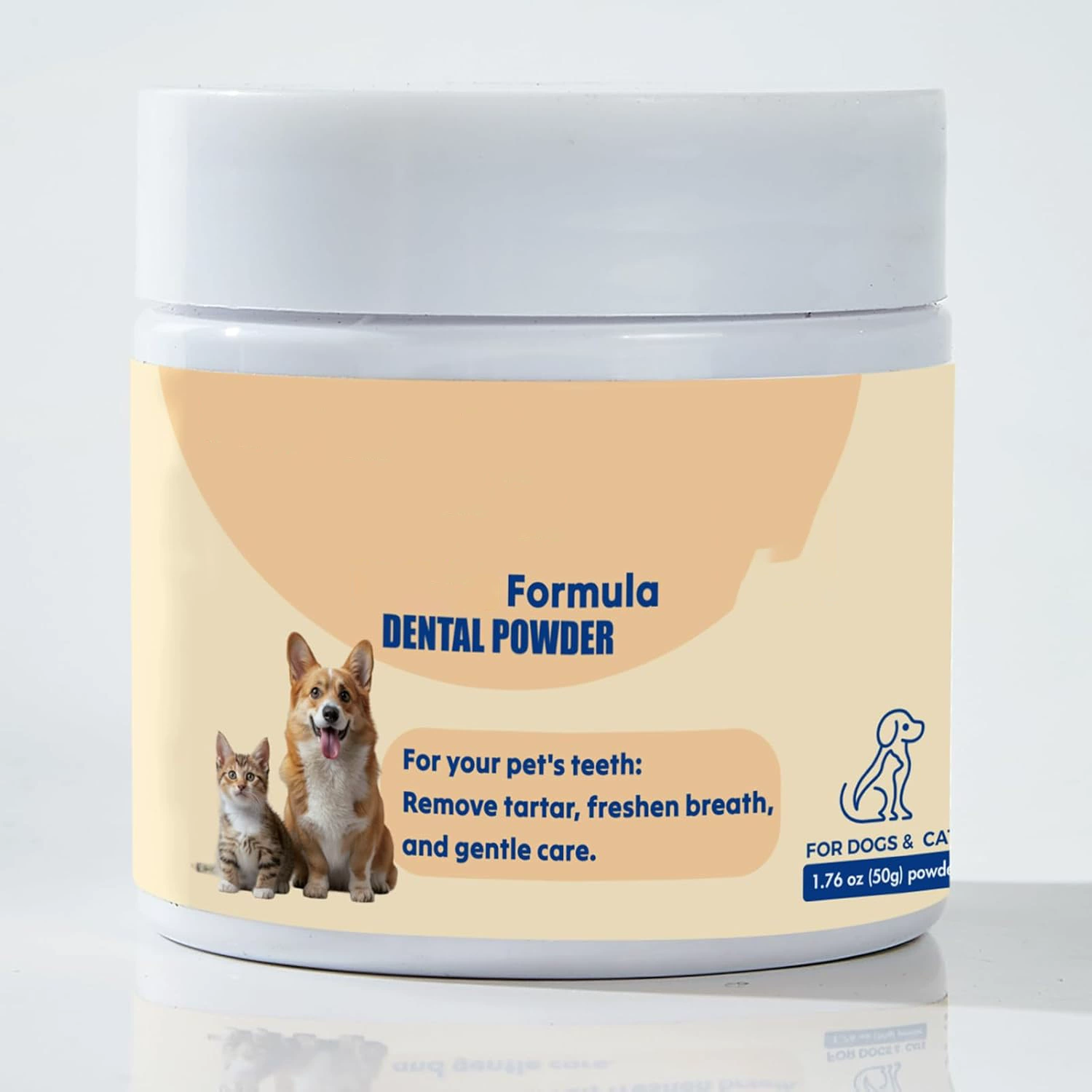 Лучший продаваемый порошок для чистки зубов собак от Amazon и средство для удаления зубного камня для собак поддерживает OEM.