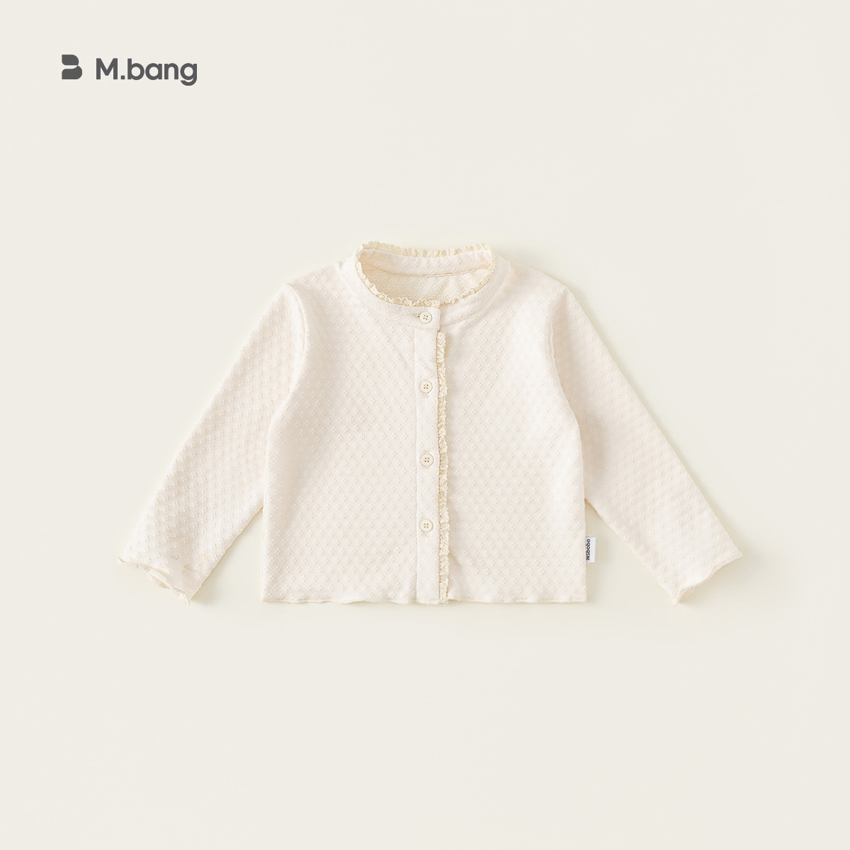 Yoobao ropa infantil niñas cardigans sueltos chaqueta primavera nuevo bebé simple encaje niño chaqueta de manga larga