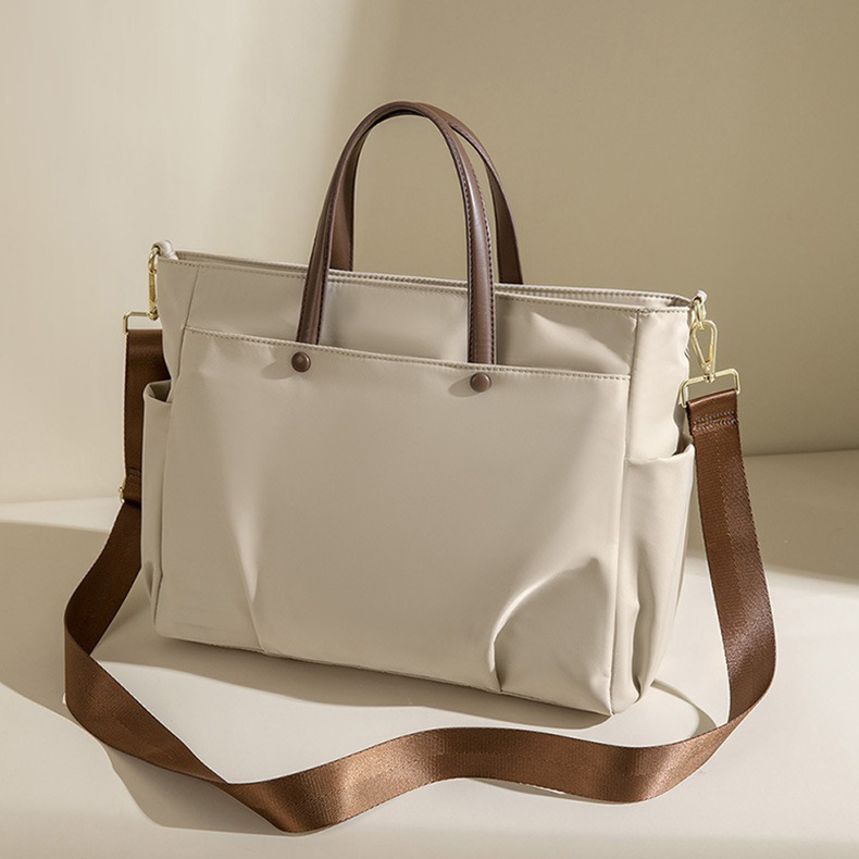 Women's Shoulder Handheld Large Capacity Laptop Bag Shoulder Crossbody 16.5inch Tote Bag