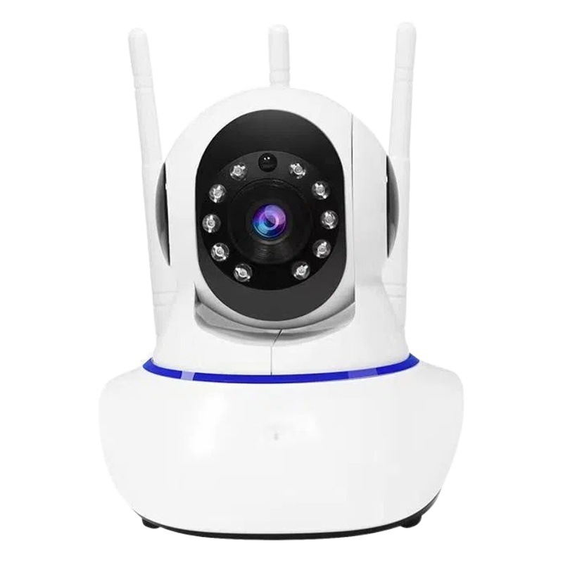 Cámara de Vigilancia PTZ Inalámbrica V380 HD, Plástico ABS, con Visión Nocturna y Audio Bidireccional, para Casa image 1