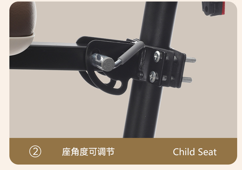Bicycle Child Seat Manufacturer Wholesale Safe Baby Seat Children's Products Front Mountain Bike Seat