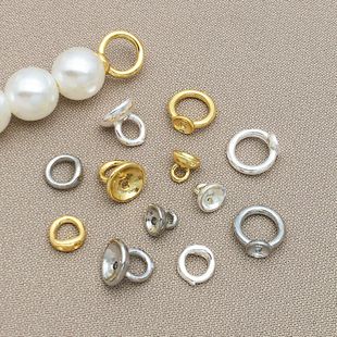 18K����ɫ�����p���]��Ȧdiy����������Ʒ��β���B�ӭh���