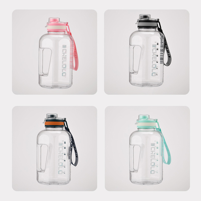 Big capacious space sports bottle for gym