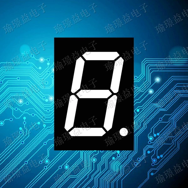 Светодиодная цифровая трубка 1,0 дюйма одна разрядная красная цифровая трубка 1106AS 1106BS