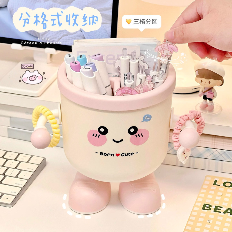 かわいいデスクトップゴミ箱ミニ高価値デスクダイニングテーブル寝室ベッドホーム小型ゴミ収納ボックス|undefined