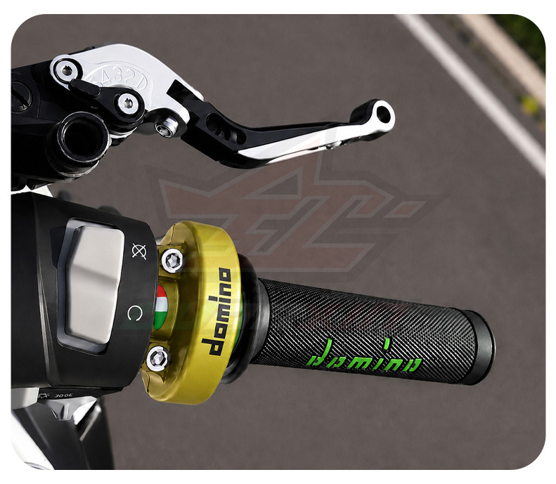 Suitable for Motorcycle Universal Throttle Modification Parts, Large-Displacement Throttle Domino Handlebar Dual-Line Throttle Mount