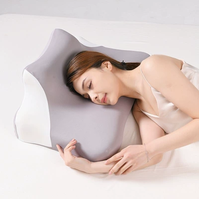 Waist support for prone sleeping, reading - starry-graymultifunctional-pillow-for-sleeping-playing-and-lying-down-width-40cmlength-60cmheight-23cm