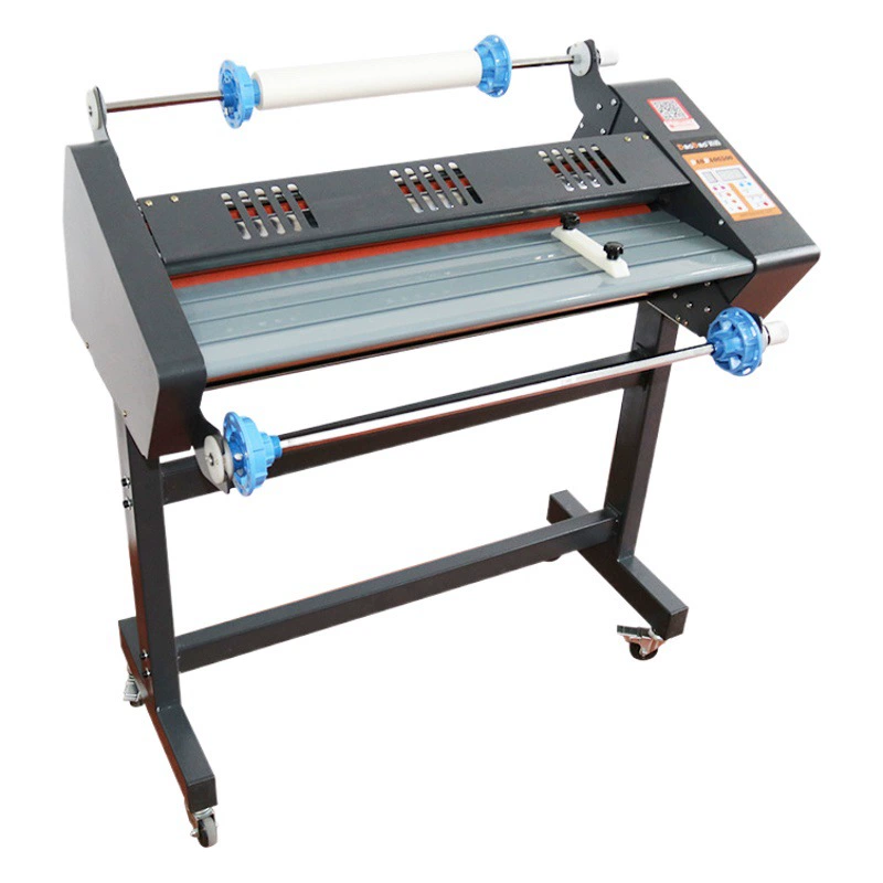 FM-650 машина для нанесения покрытия кристалл стандартная пленка для холодного монтажа горячего монтажа двойного использования с подставкой для ножки ширина 63.5CM