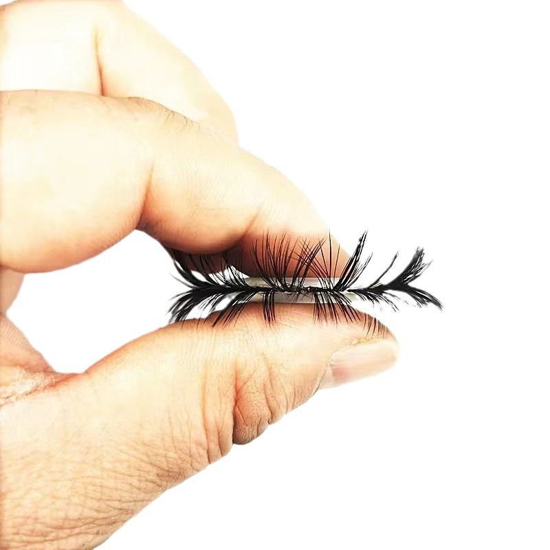 Silicone Sheep-Eye Double-Layer Penis Ring with Faux Hair Foreskin Detail — detail image 4