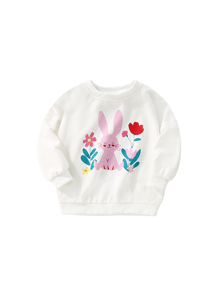 Malwee niñas suéter de otoño nuevo jersey europeo y americano para niños de cuello redondo ropa de niños camisas casuales