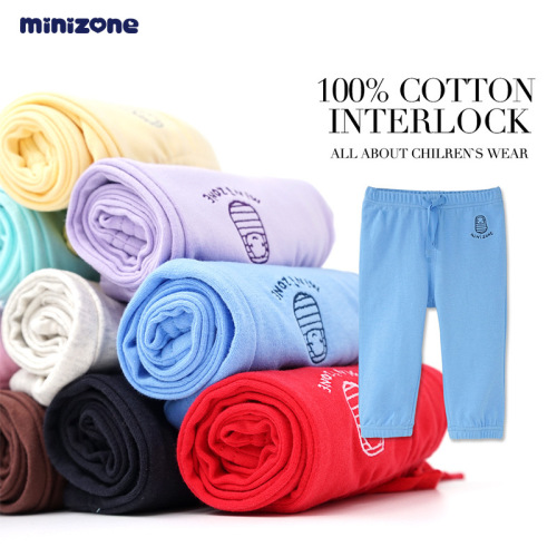 minizone children's casual pants baby mosquito pants infant A class long pants children's clothing sports pants 