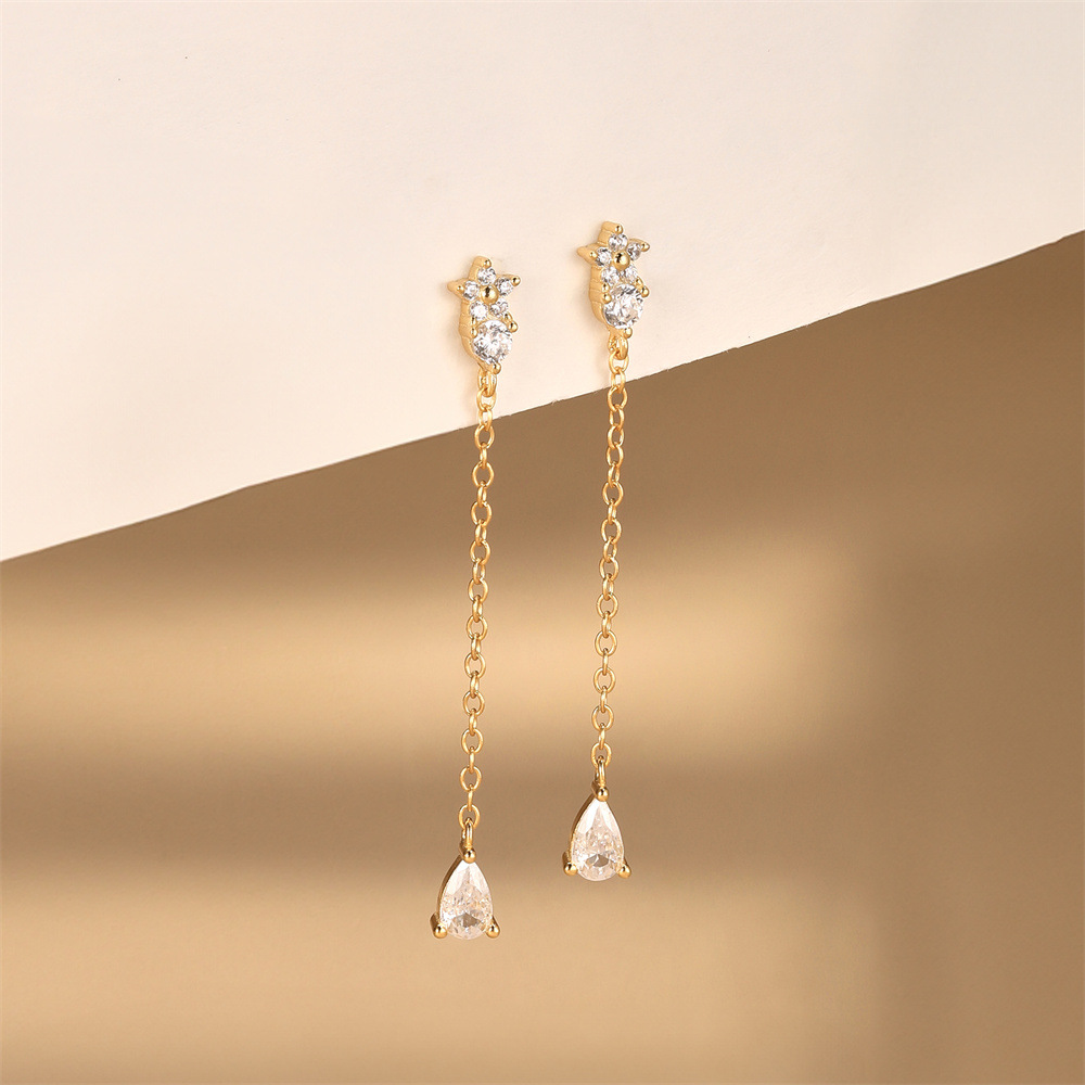 1g Weight 925 Sterling Silver Ear Needle Material Drop Earrings Classification 1 Pair Quantity Holiday, Daily Occasion 925 Sterling Silver Material Geometric Pattern All Seasons Season Women's Gender Plating Design Elegant, Simple Style Style 1 Pair 925 Sterling Silver 925 Sterling Silver Earrings Geometric Drop Earrings 12
