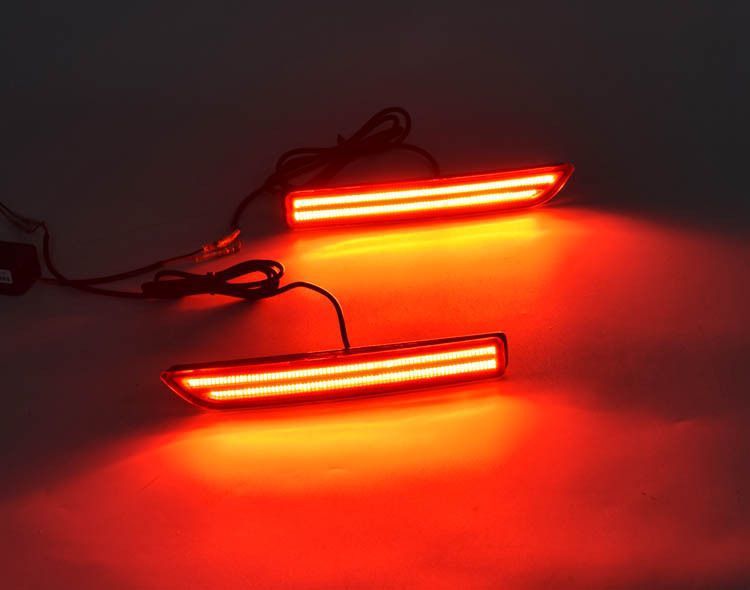 Suitable for Loulan Led Rear Bumper Light Insurance Turn Signal Warning Light Brake Light Loulan Special Modified Rear Fog Light