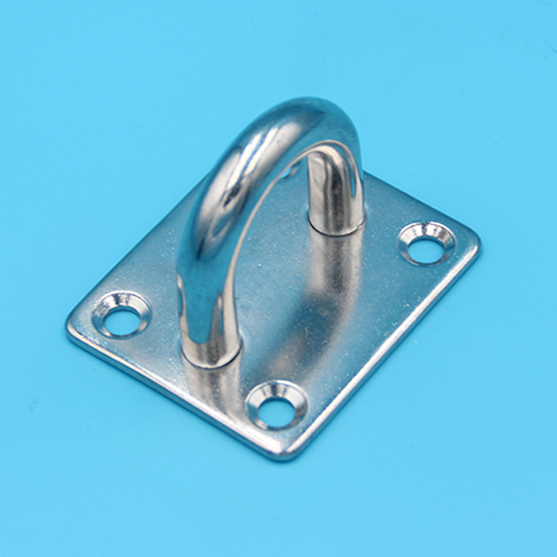 Stainless steel square buckle square fixed buckle lock plate fixed handle wrench hook hook and loop rope buckle