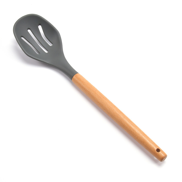 11 piezas de cubierta de cocina de madera de haya, cubierta de cocina de silicona, cubierta de cocina de silicona