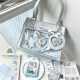 Woo dong shop original daily Joker transparent slung two-dimensional badge yum pain bag female [flowing back to snow]]