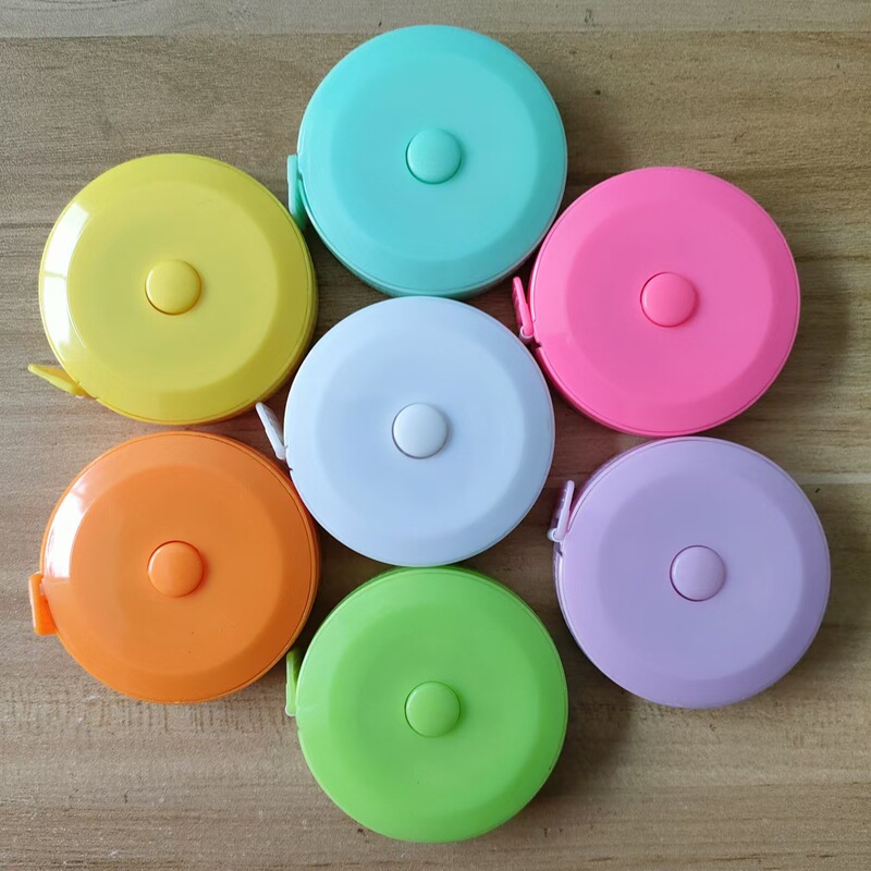 2 meters tape measure measure three circumference height special ruler plastic tape measure portable 2m small soft ruler measure clothing soft ruler logo gift