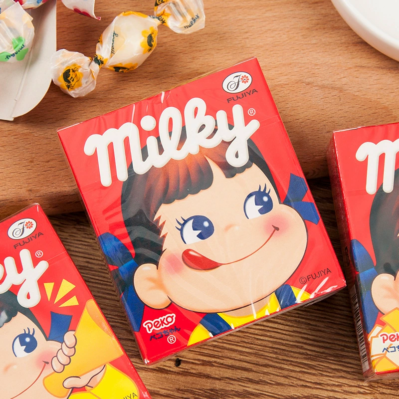 Японское конфеты Milk Girl Milk Candy оптом молочный лактозный пралине/лепесток в коробке 25 г свадебные конфеты