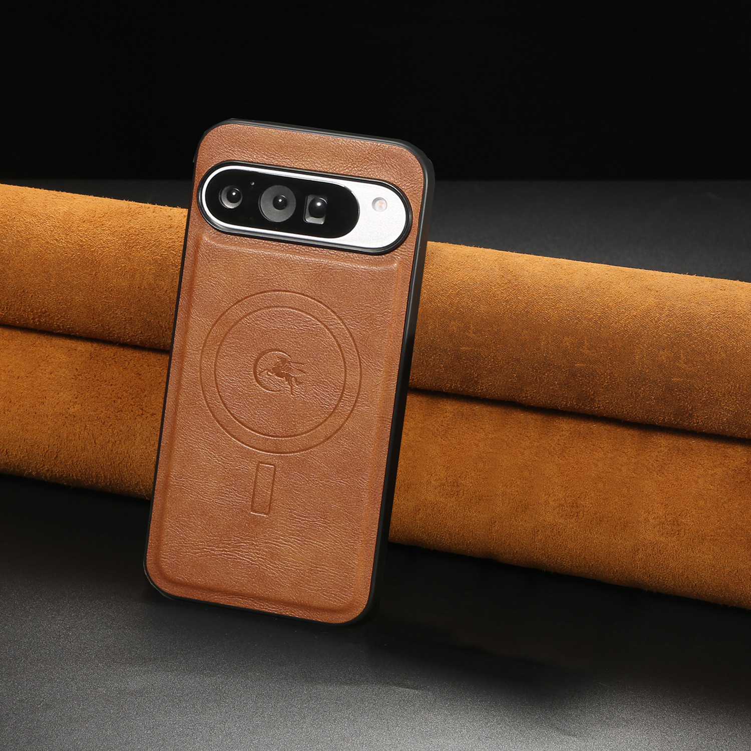 Brown phone case