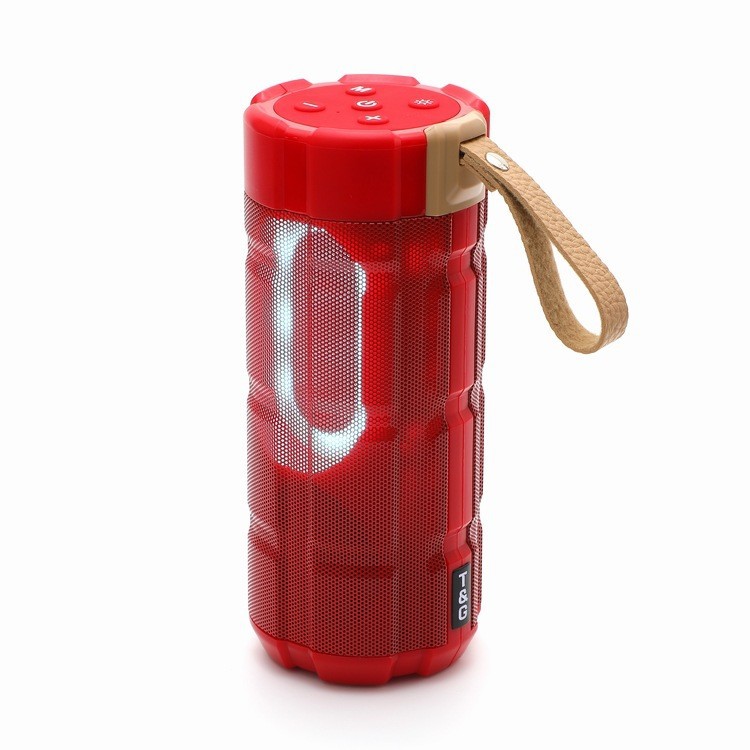 TG285 nuevo teléfono celular impermeable al aire libre computadora subwoofer lámpara LED tarjeta de enchufe de voz USB altavoz Bluetooth
