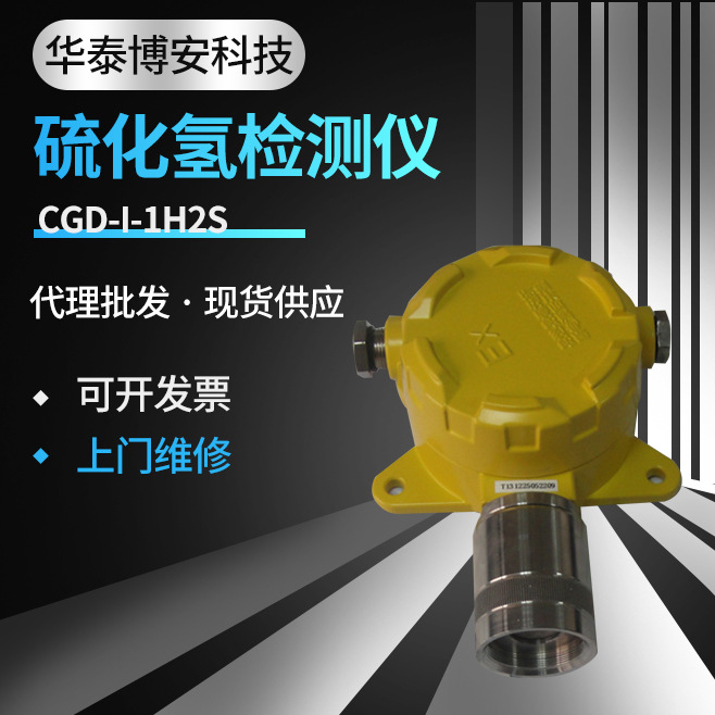 数显硫化氢探头 在线式H2S浓度报警器 硫化氢泄漏探测仪