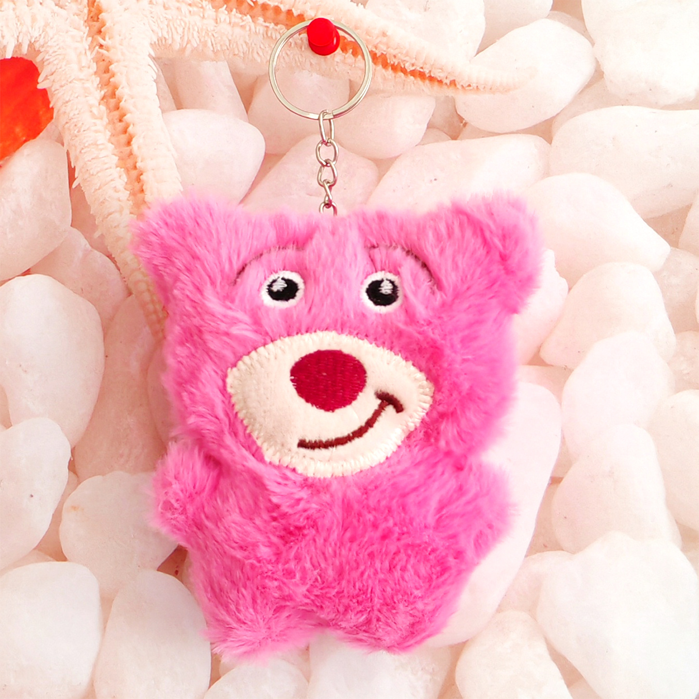 Llavero Colgante de Peluche de Panda con Relleno de Algodón PP para Llaves y Bolsos image 42