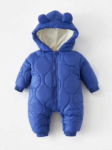 Baby Bodysuit for Autumn and Winter, Cotton Padded Outwear, Cute and Stylish Baby Winter Gear, Suitable for Outdoor Carrying