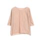 Middle East Cross-border Casual Cotton and Linen Short-sleeved T-shirt Women's 2024 Summer New Loose Short Top Fashion Bat Shirt