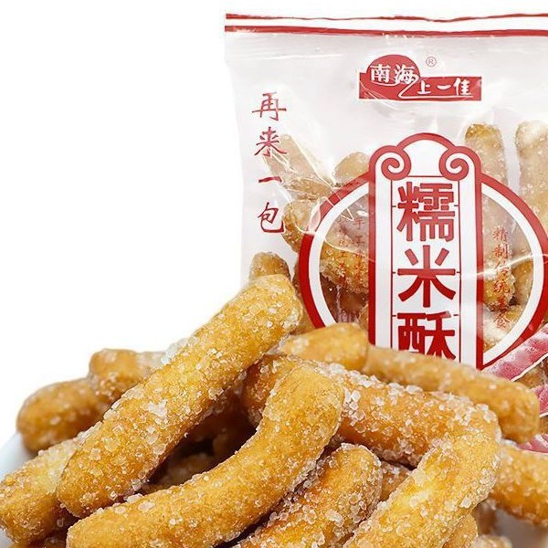 上一佳糯米酥条江米条酥脆雪花条老式传统糕点独立包装休闲零食
