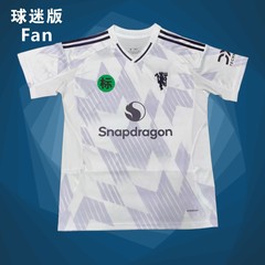 跨境2526红魔曼联客场球迷版球衣10号库尼亚8号B费Fen  jerseys