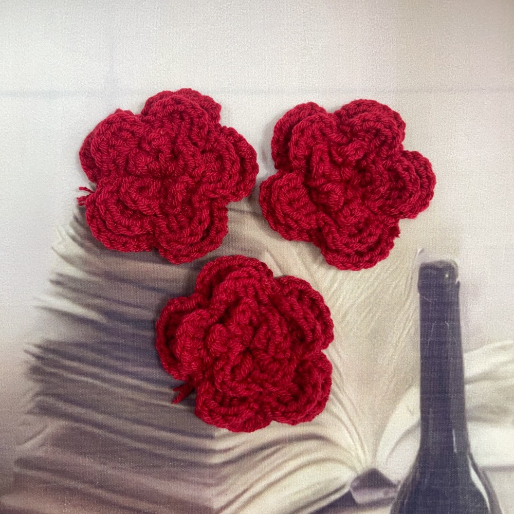 Flower Pattern 1 Piece 7cm Acrylic Flower Clothing Accessories Jewelry Accessories
