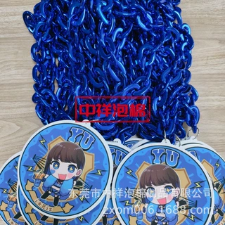 直供NFI球迷粉丝大吊坠 EVA泡沫服饰吊牌挂脖项链多种款式批发