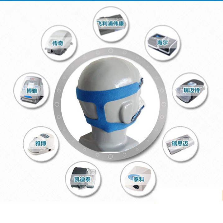 呼吸机面罩头带通用款四点式头带飞利浦伟康瑞思迈瑞迈特鱼跃通用