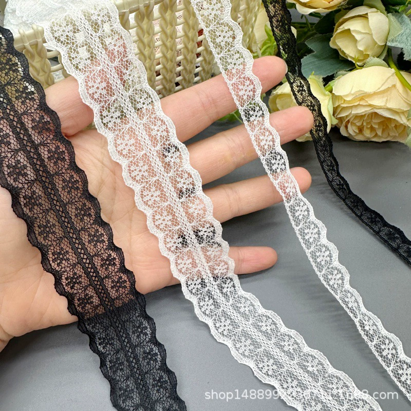 Одежда кружевная цветочная упаковка бант кружевной шарф носовой платок шляпа аксессуары 3 см